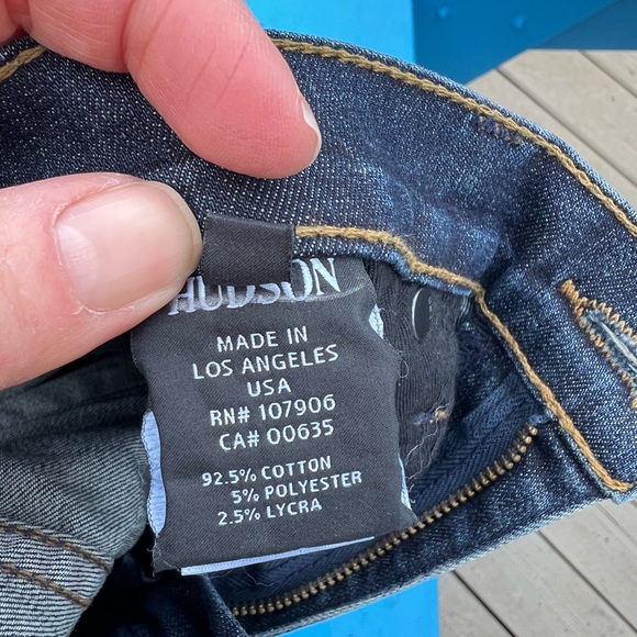 NWT Hudson Size 30 Midrise Skinny Ankle Colette Jean - Picture 8 of 11